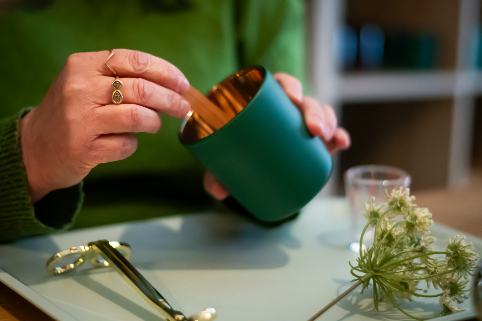 Bougie artisanale aux Galeries de la Capitale — Beau & Bon